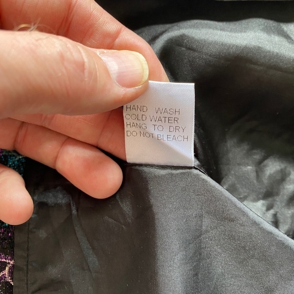 Buffalo David Bitton Women's Metallic Fish Scale Midi Skirt Size Large Zipper - Picture 7 of 11